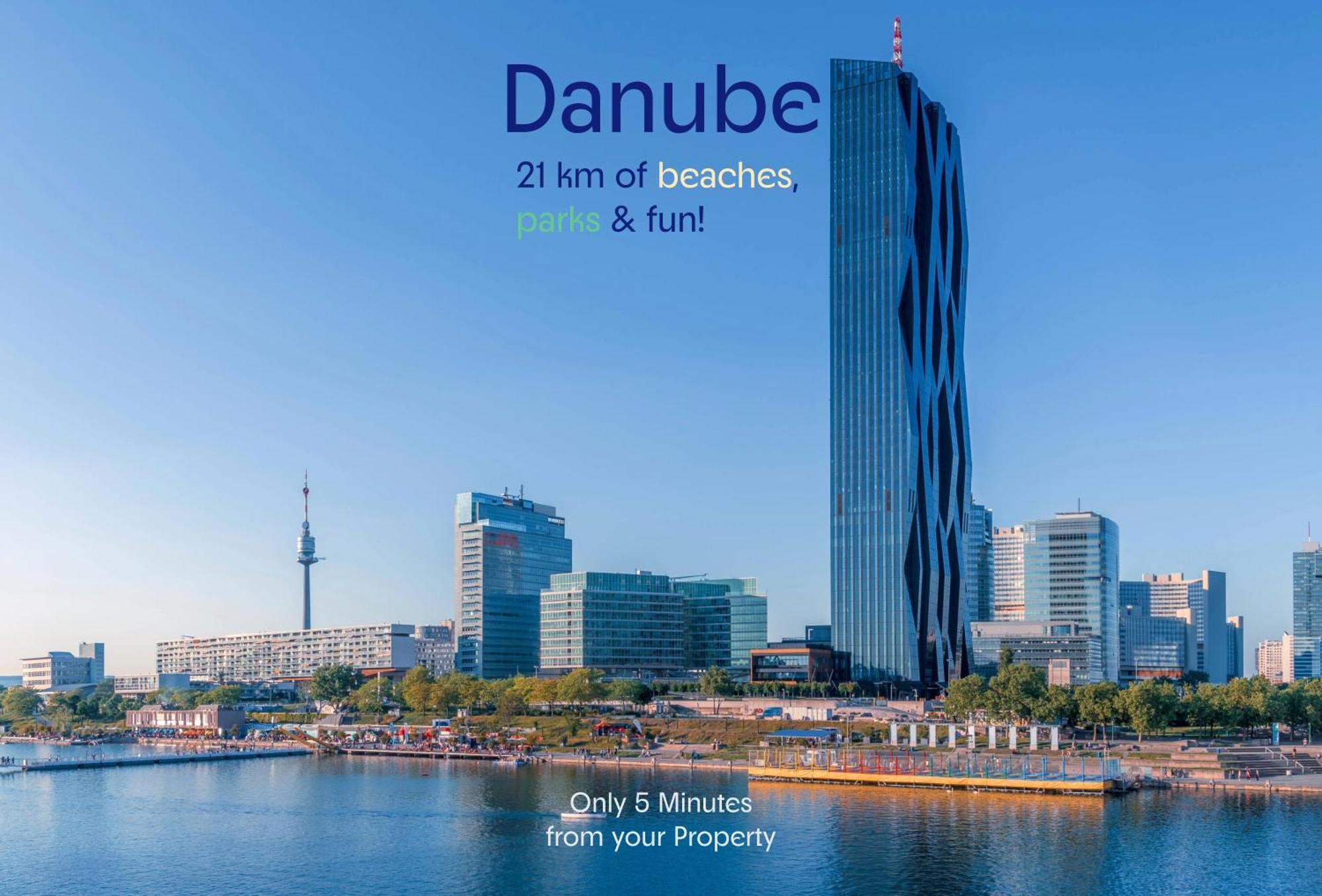 Near Danube & Millenium Tower - Massive Shared 4br Apartment Wien